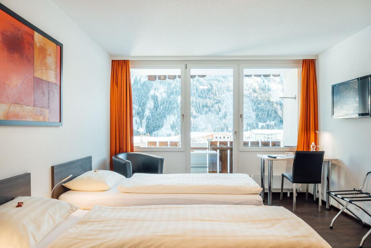 Hotel Restaurant La Furca Disentis Exterior photo