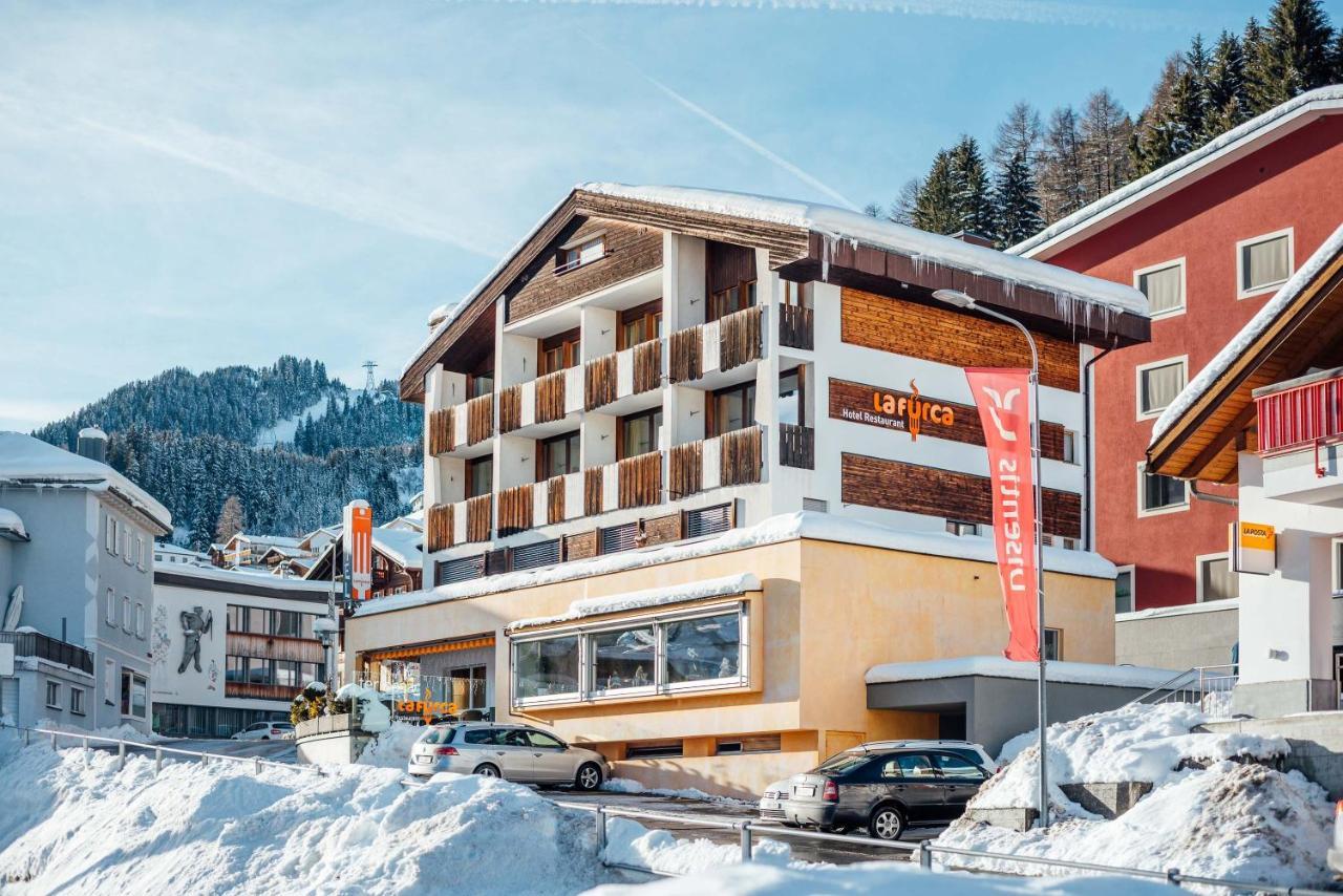 Hotel Restaurant La Furca Disentis Exterior photo