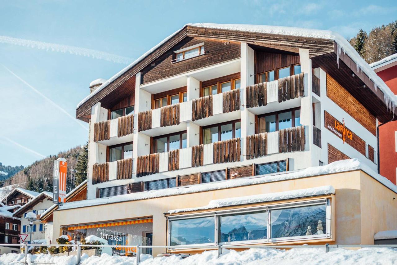 Hotel Restaurant La Furca Disentis Exterior photo